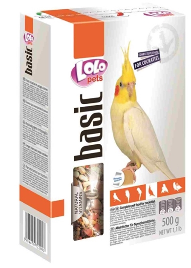 Picture of Lolo Pets cockatiels Food complete 1kg